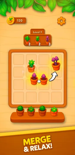 Plant Merge Garden screenshot 1
